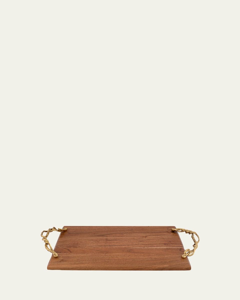 Wisteria Gold Bread Board